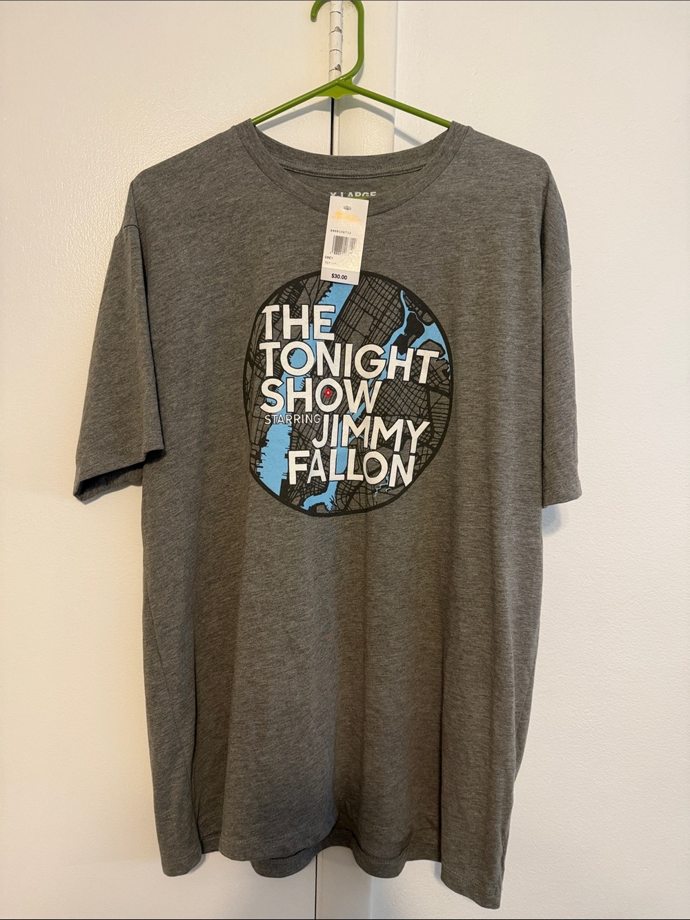 Jimmy Fallon The Tonight Show Graphic Tee - Gray